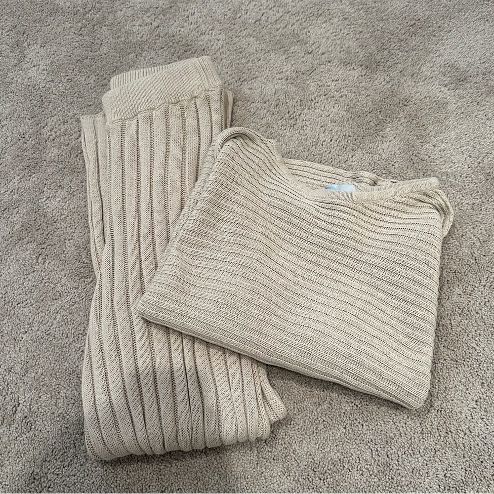 Free People Beach Sweater Set